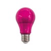 LÂMPADA DE LED BULBO ROSA E27 10W BIVOLT LM755 LUMINATTI