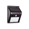 Luminária Solar Com Sensor De Movimento 48 Led Preta Sem fio