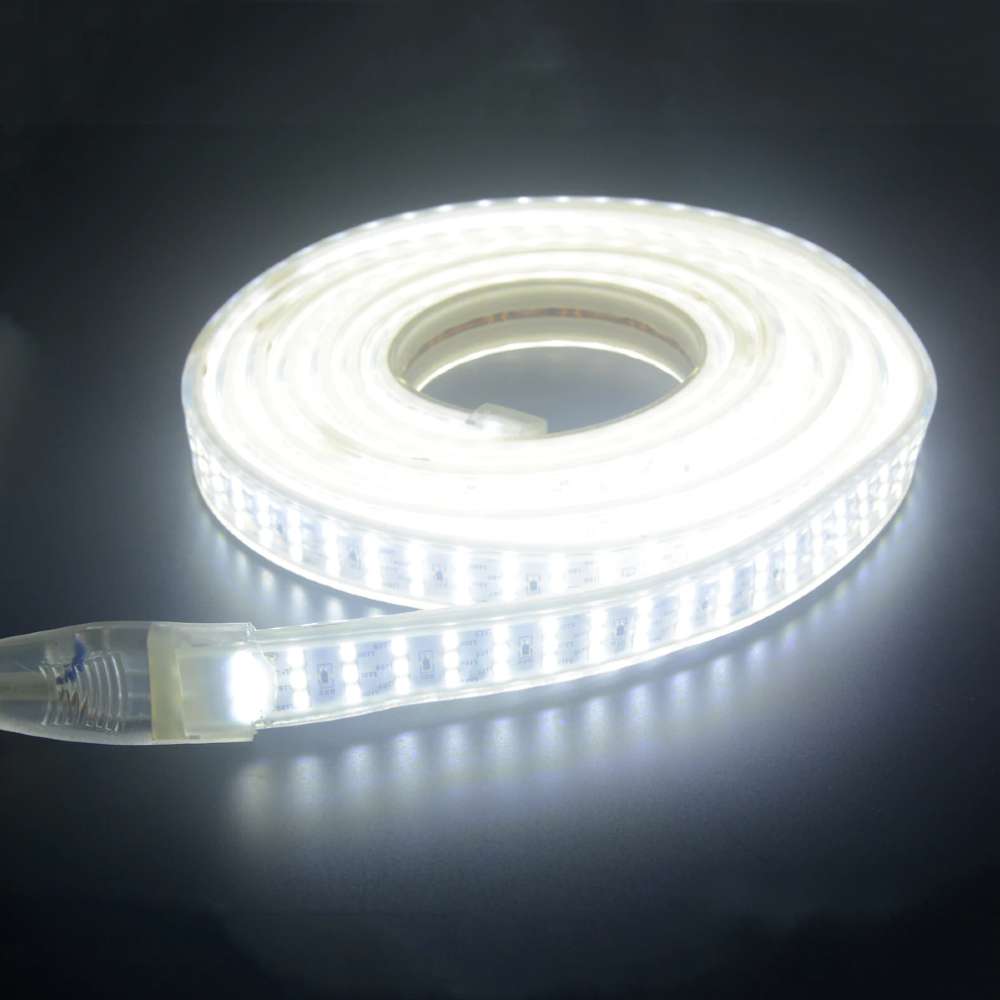 Metro fita de LED Duplo Branco frio 120Leds/M 220V