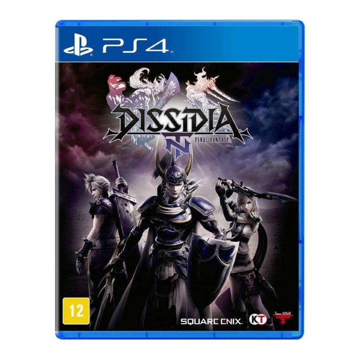 Mídia Física Jogo Dissidia Final Fantasy Nt PS4 Original