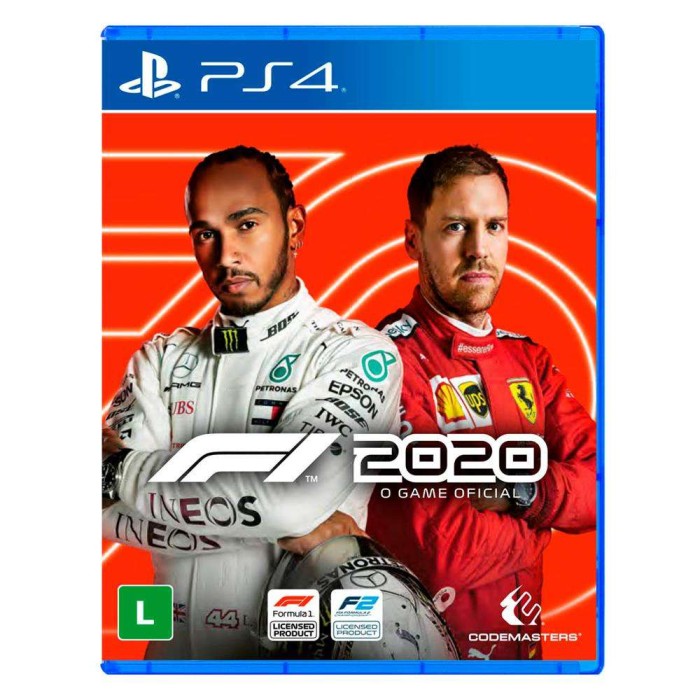 Mídia Física Jogo F1 2020 O Game Oficial Ps4 Original