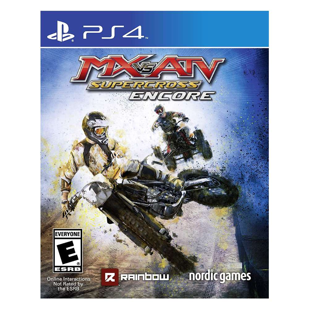Mídia Física Jogo Mx vs Atv Supercross Encore Ps4 Original