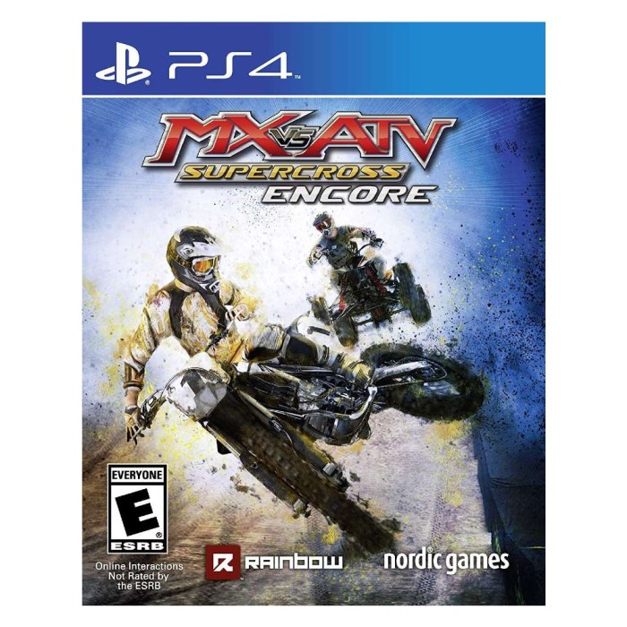 Mídia Física Jogo Mx vs Atv Supercross Encore Ps4 Original