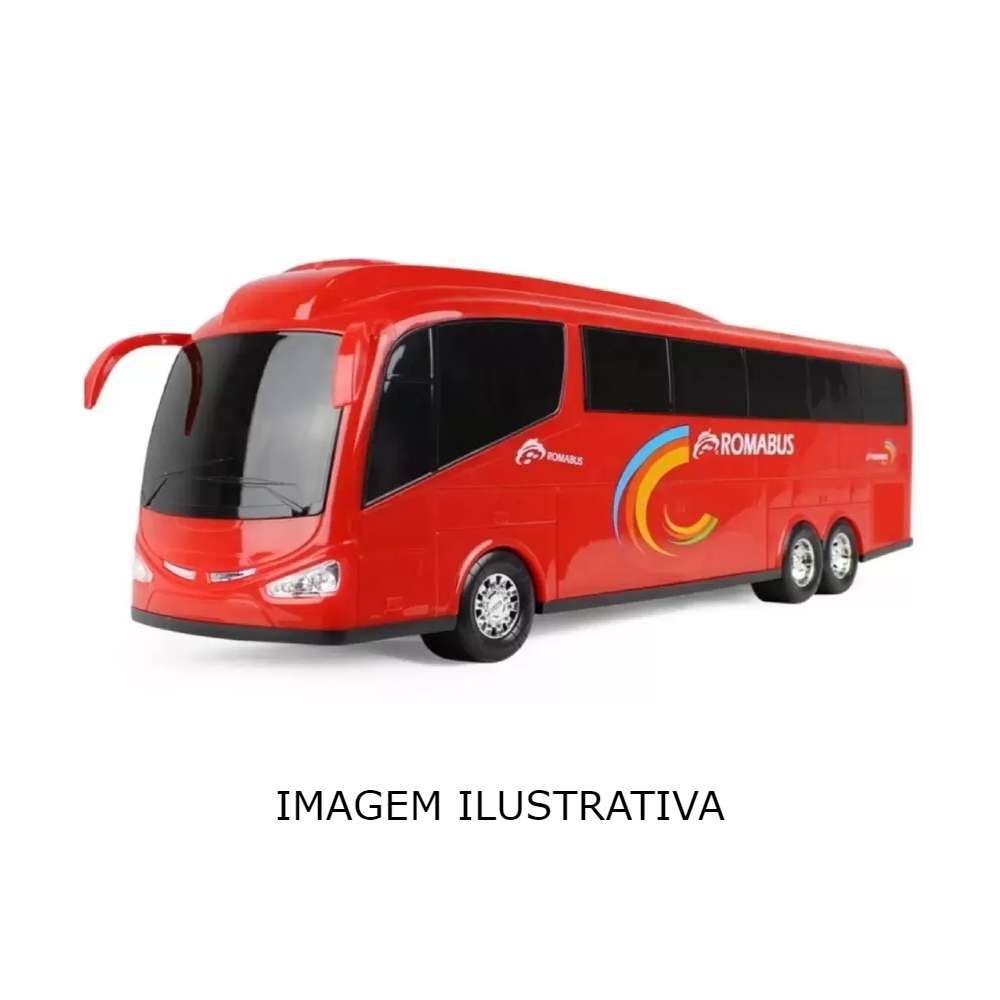 Onibus Executivo Vermelho Ref.1900 Roma Brinquedos