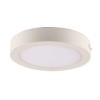 Painel Led Redondo Sobrepor Branco 12w 3000k Branco-Quente