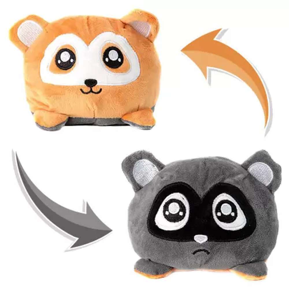 Pelúcia Colorido Guaxinim Bipolar