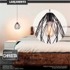 Pendente Christa Preto 1 x E27 Preto Taschibra