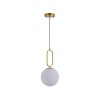 Pendente Globe Eli E27 Bronze 40W Bivolt Nordecor