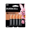 Pilha Alcalina Duracell AA Cartela Com 8 Unidades Pilha Alcalina Duracell AA Cartela Com 8 Unidades