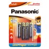 Pilha Alcalina Panasonic AAA Cartela Com 6 Unidades Pilha Alcalina Panasonic AAA Cartela Com 6 Unidades