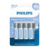 Pilha Philips Alcalina AA 4 Unidades LR06 Mignon Pilha Philips Alcalina AA 4 Unidades LR06 Mignon