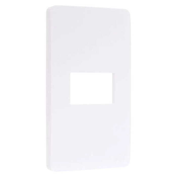 Placa Orion 4x2 para 1 Modulo Branco Schneider S730101004