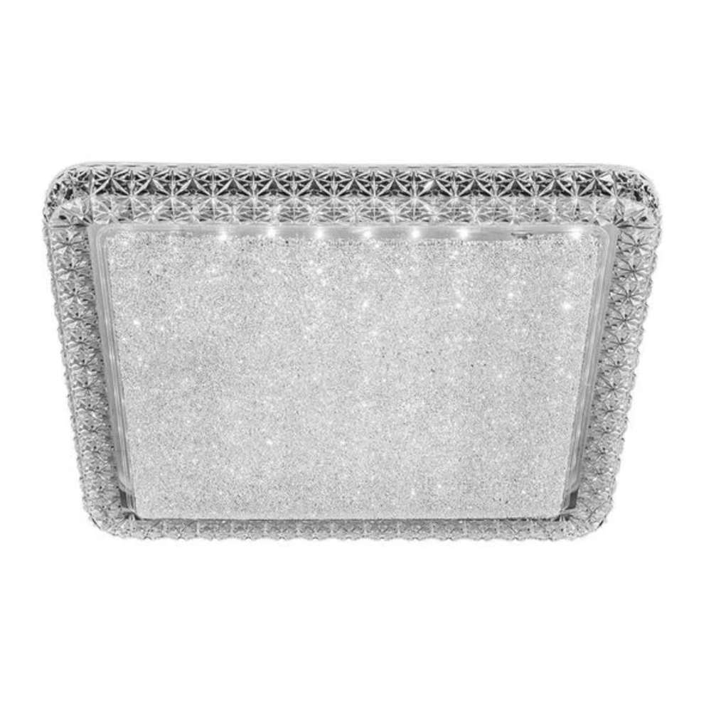 Plafon Shine Led Quadrado Pontilhado 18w Sobrepor 6.500k