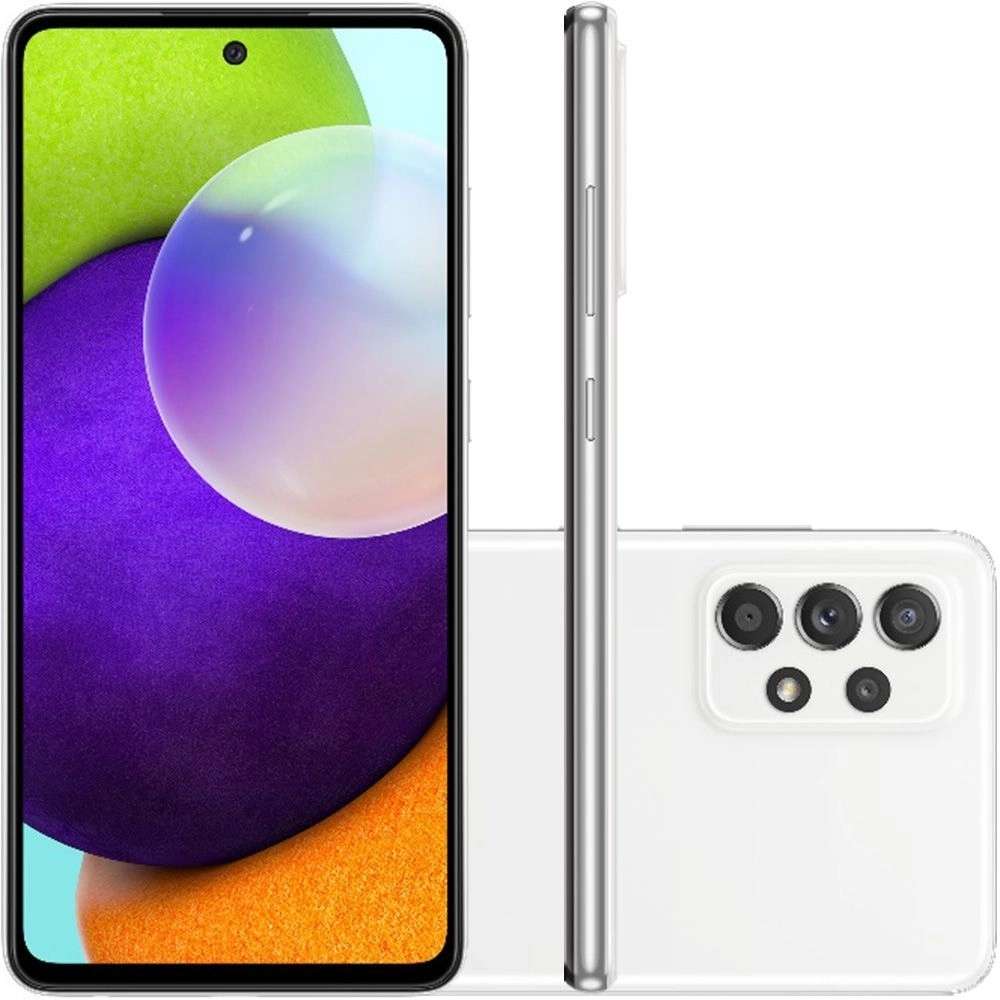 Smartphone Samsung Galaxy A52 128GB 6gb RAM Tela 6.5 Branco