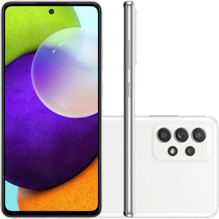 Smartphone Samsung Galaxy A52 128GB 6gb RAM Tela 6.5 Branco