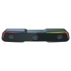 Soundbar Gamer Rgb Black Hawk Fortrek Usb P2 6w Preta