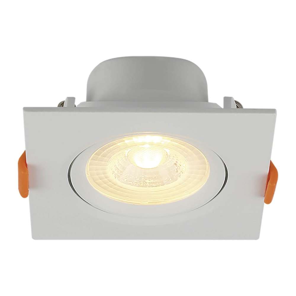 Spot Embutir Quadrado Branco 8w 4.100k Blumenau Iluminação
