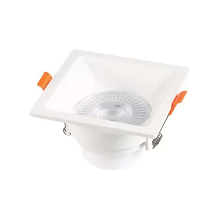 Spot Recuado Embutir Quadrado Branco 6w 6500K Blumenau