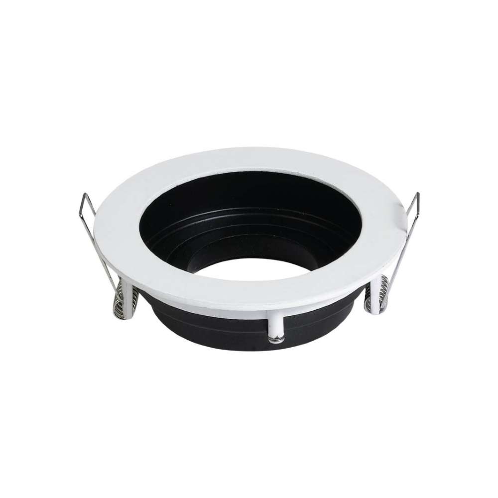 Spot Recuado Redondo 1x Gu10 Branco Bivolt 50w Blumenau