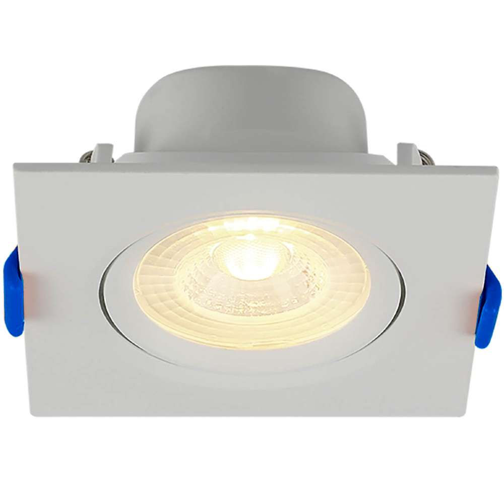 Spot led slim embutir Quadrado 6W Luz Neutra (4100k)