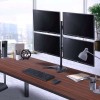 Suporte giratorio de mesa para 4 monitores de 15 a 27 ELG Suporte giratorio de mesa para 4 monitores de 15 a 27 ELG