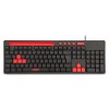 Teclado Gamer Multimídia Vermelho C/suporte De Celular Gk120 Teclado Gamer Multimídia Vermelho C/suporte De Celular Gk120