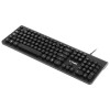 Teclado multimidia USB dynamic circle ABNT2 Preto Vinik Teclado multimidia USB dynamic circle ABNT2 Preto Vinik