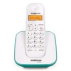 Telefone Sem Fio Intelbras TS3110 Branco com Azul Telefone Sem Fio Intelbras TS3110 Branco com Azul