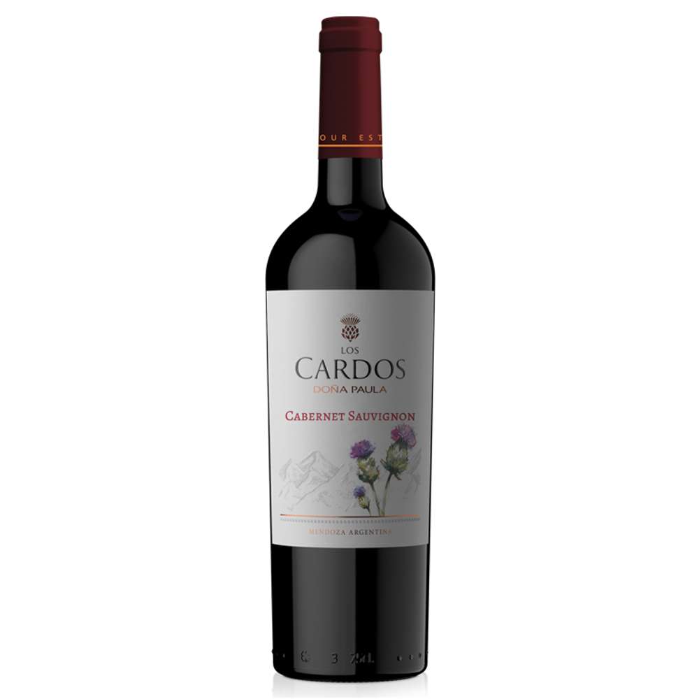 Vinho Tinto Los Cardos Cabernet Sauvignon 2019 Donã Paula 750ML