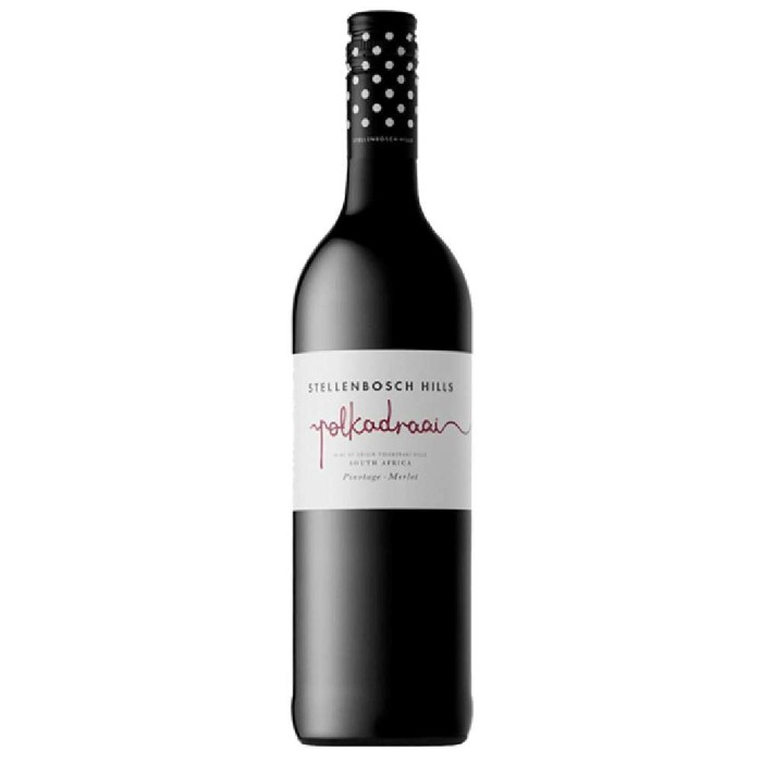 Vinho Tinto Polkadraai Stellembosh Pinotage Merlot 2019